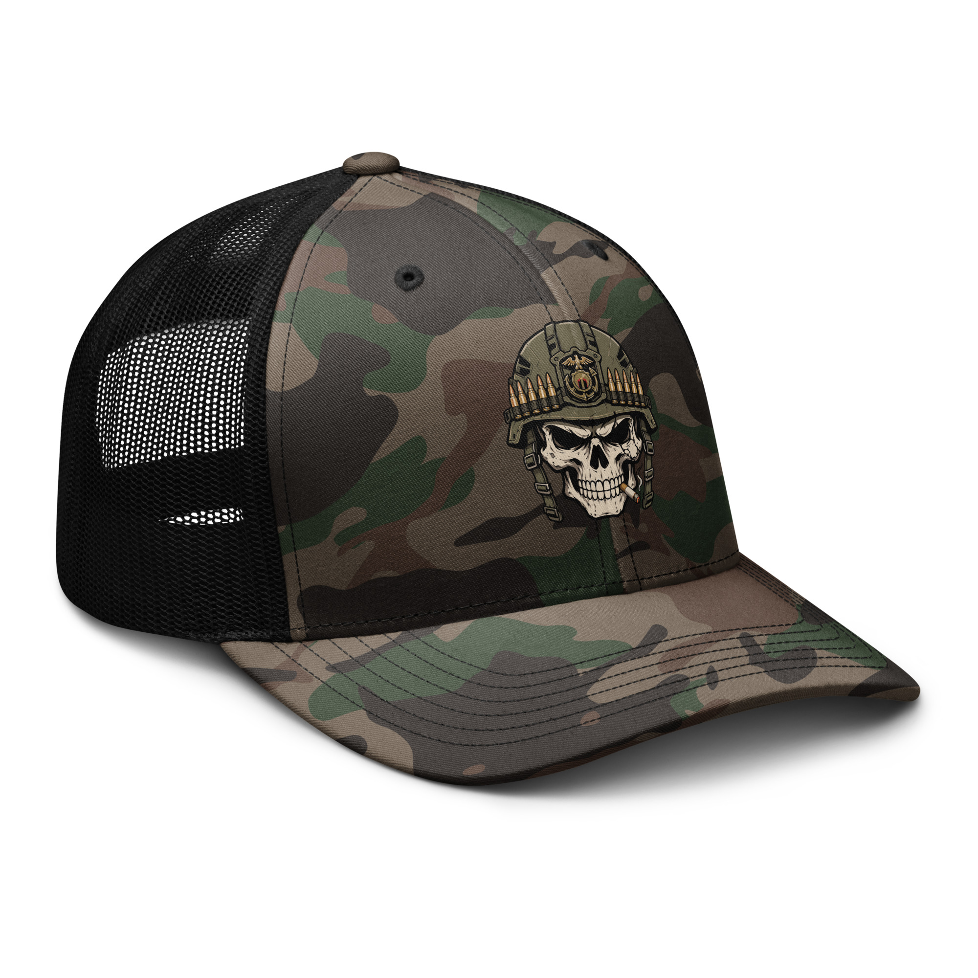 WWT-Camo Hat-Skull Bandana - Image 6