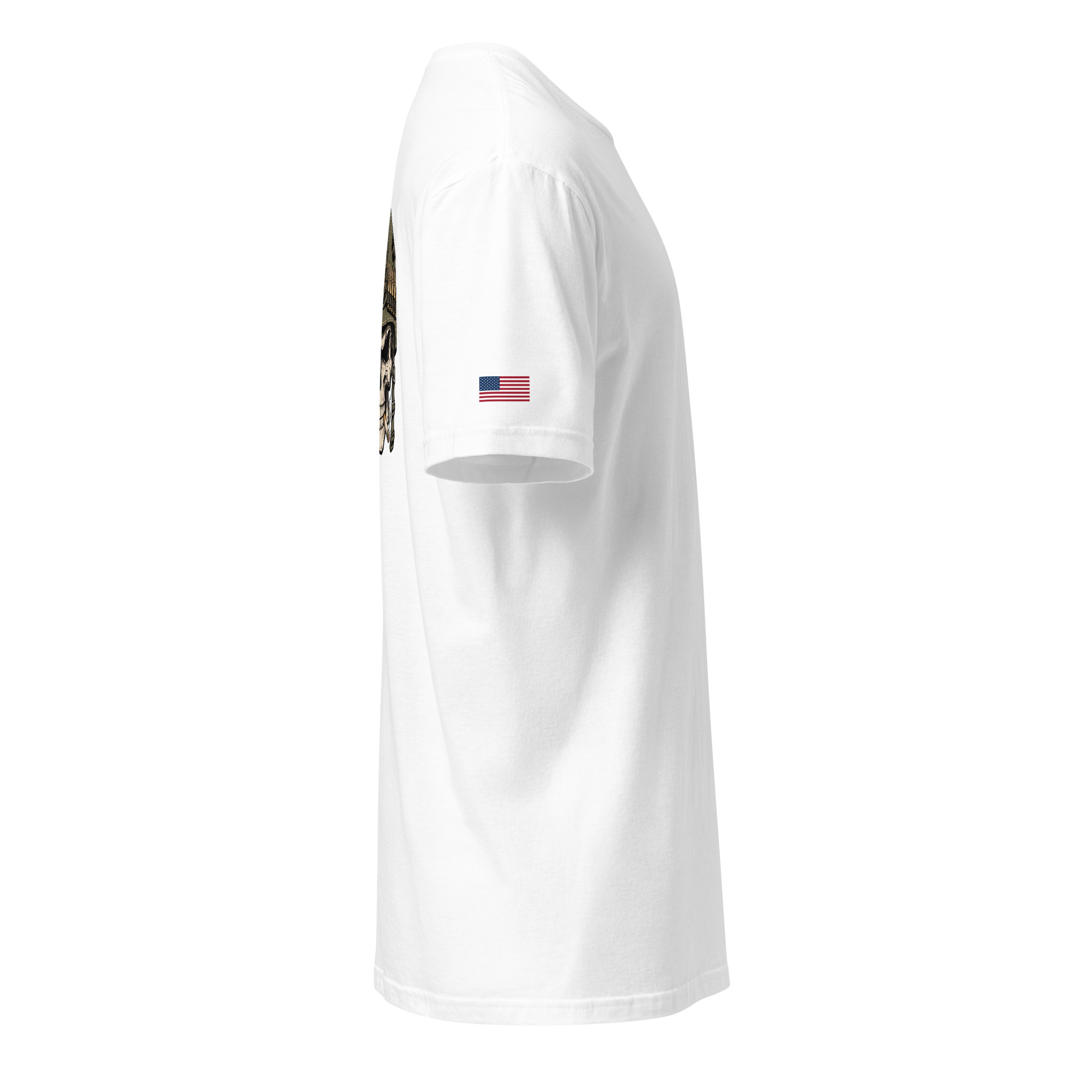 WWT Front - Skull no text back-Flag Sleeve - Image 10