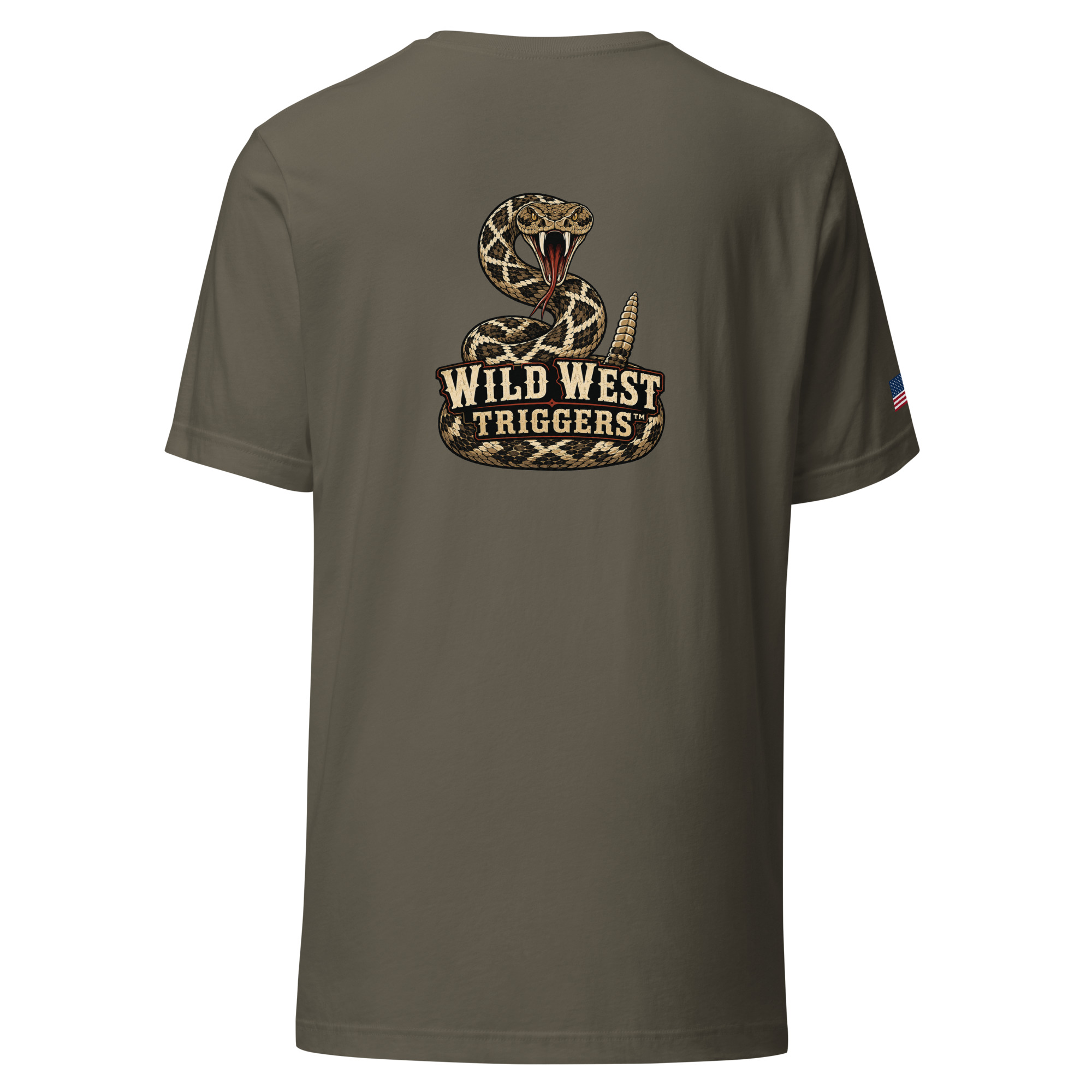 Wild West Triggers - Diamond Back T-shirt - Image 9