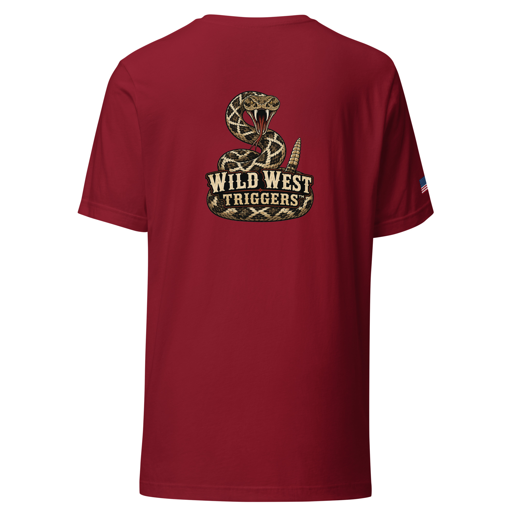 Wild West Triggers - Diamond Back T-shirt - Image 8